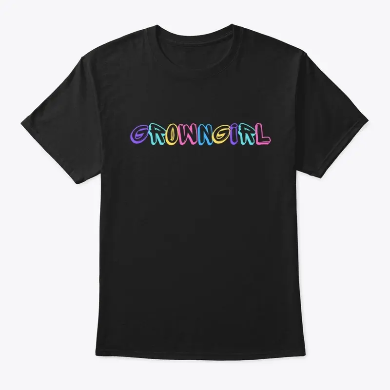 Grown Girl Graffiti Tee